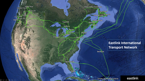 Eastlink International Transport Network Map Visual 