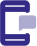 A blueberry blue icon of a mobile phone with a text bubble.