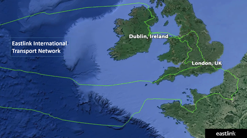 Eastlinks UK Europe Network Visual