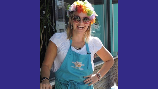 Laura Nicole Daeger, Owner of Dilly Dally Cafe
